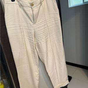 A New Day Cream Dress Pants Tailored Fit
